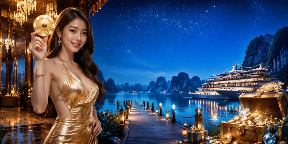 Vịnh Hạ Long với người dùng nhận thưởng bao đỏ từ nền tảng cá cược trực tuyến