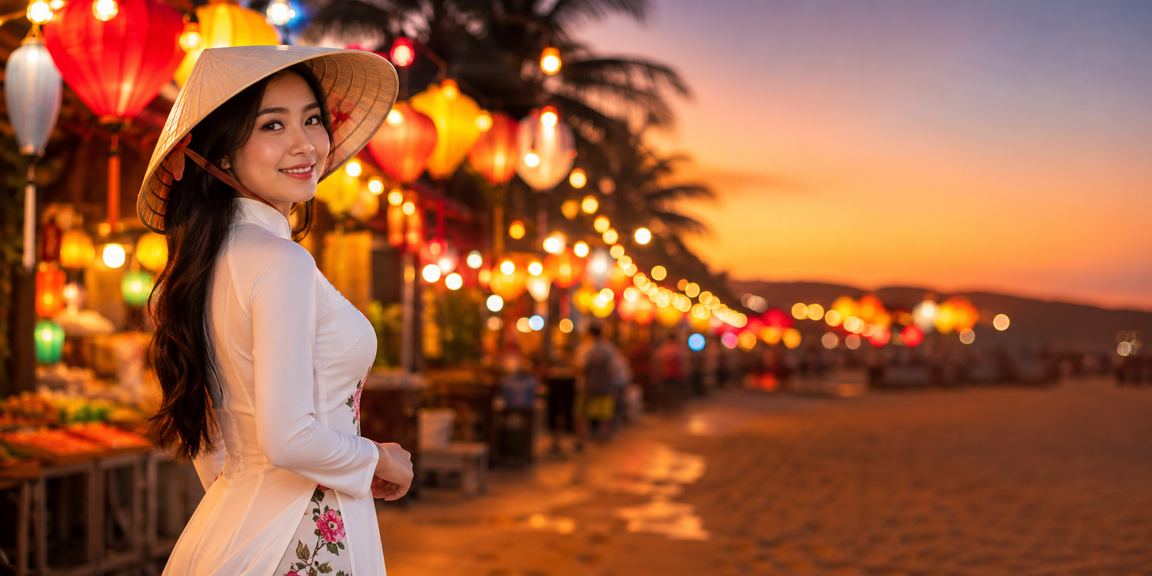 Chợ đêm Mũi Né với người dùng truy cập ứng dụng casino trực tuyến trên điện thoại